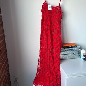 Summer Red brand new cover up. Perfect for beach and pool.